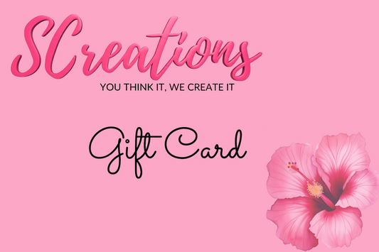 SCREATIONS GIFT CARD